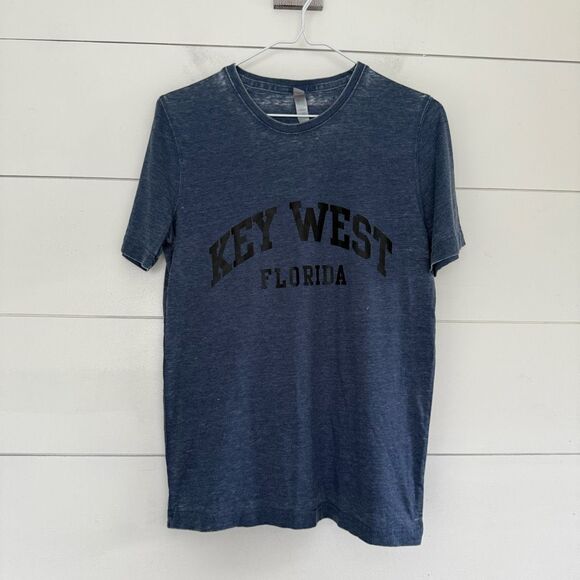Key West Women’s Extra Small Blue Graphic Logo Tee - Picture 1 of 4